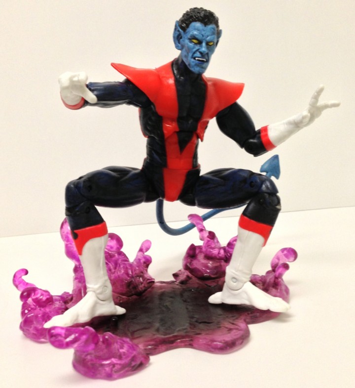 No Ankle Rockers on Nightcrawler Marvel Select Action Figure