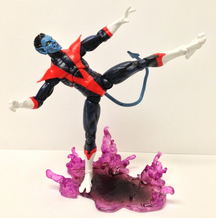 Articulation on Marvel Select Nightcrawler Figure by Diamond Select Toys