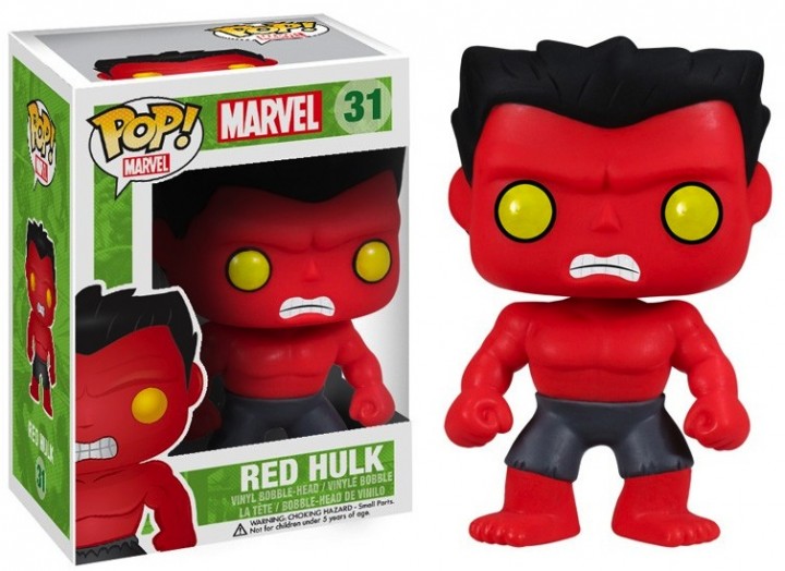 Funko Red Hulk Marvel POP Vinyl Figure