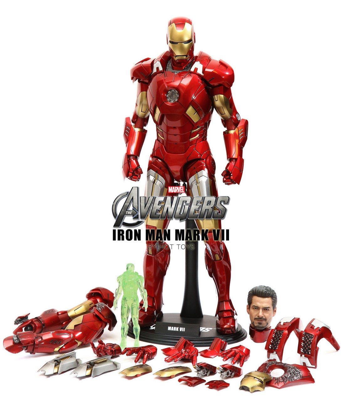 Figurine Iron Man Mark VII (Marvel's The Avengers)  Funko Pop