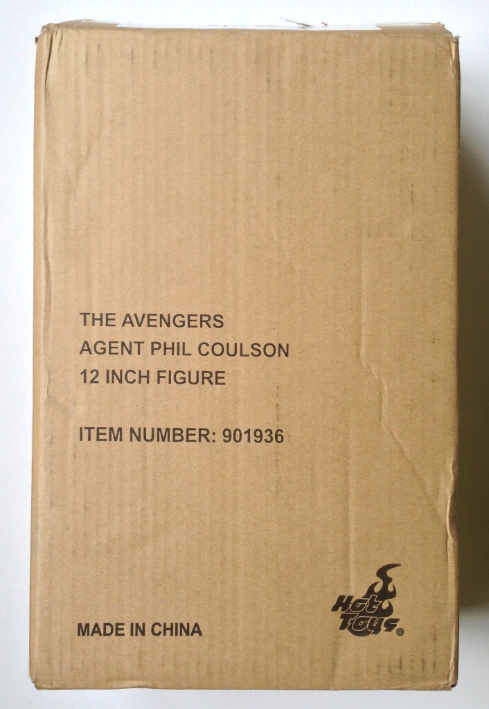 Hot Toys Agent Phil Coulson Brown Mailing Shipper Box