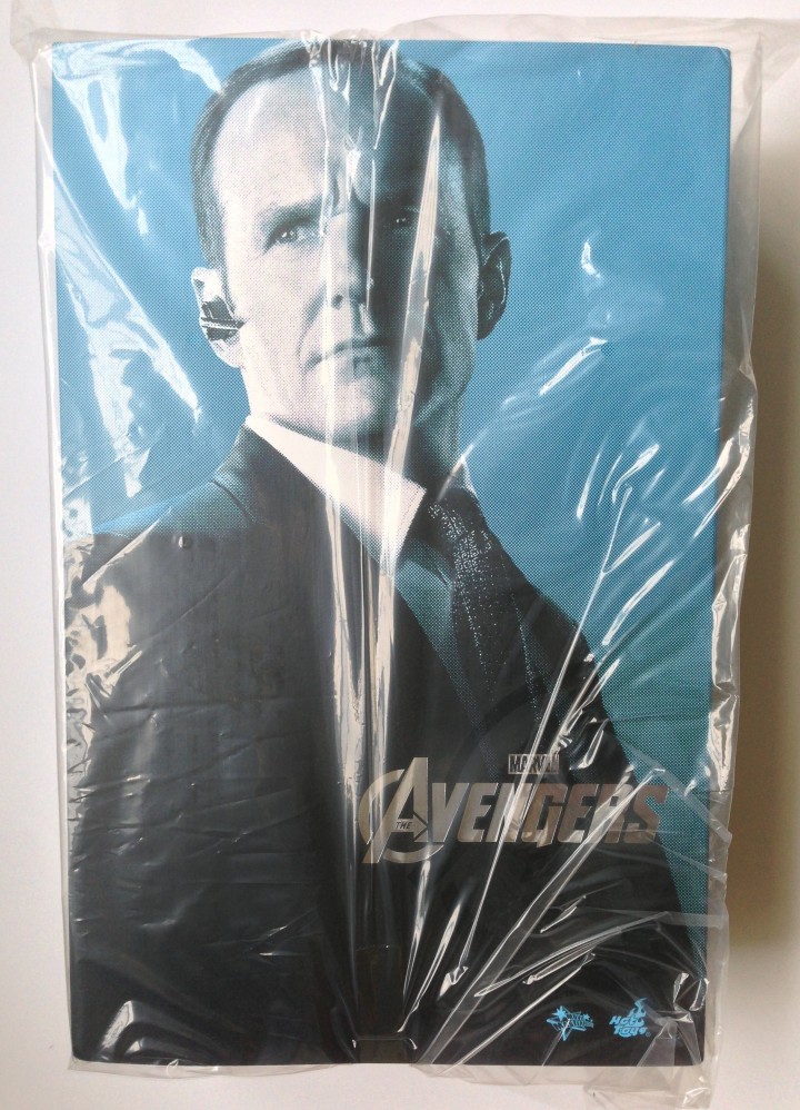 Agent Coulson Hot Toys Avengers Figure Packaging and Box