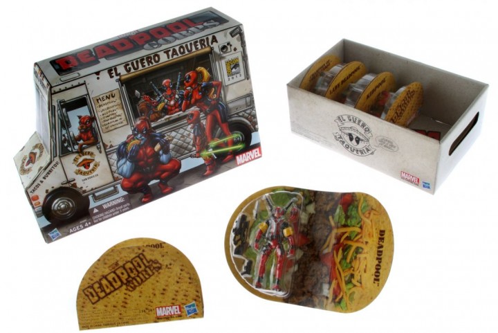 Deadpool Corps SDCC 2013 Exclusive Set Taco Van Packaging