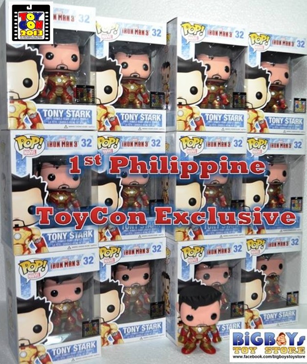 Funko Tony Stark Exclusive POP Vinyl Toy Con 2013 Phillipines