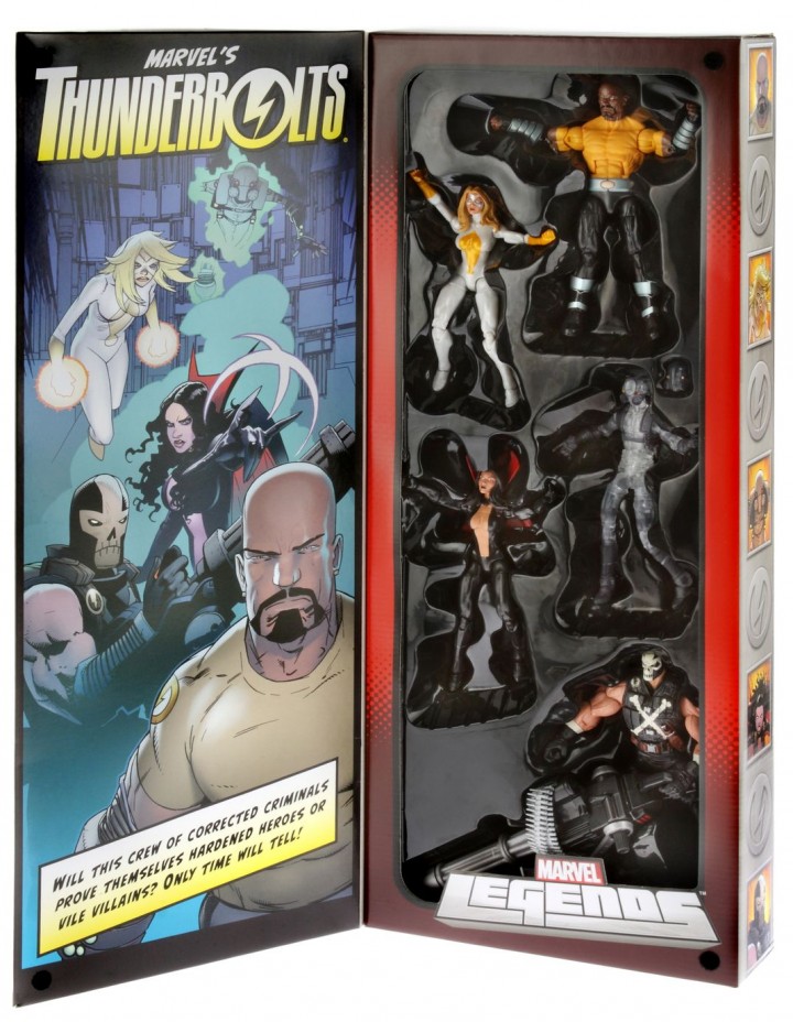 Hasbro SDCC 2013 Exclusives Marvel Legends Thunderbolts 6 Figures In Box