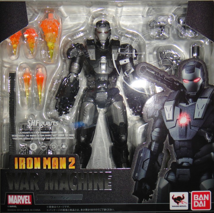 S.H. Figuarts War Machine Figure Bandai 2013 Iron Man 2