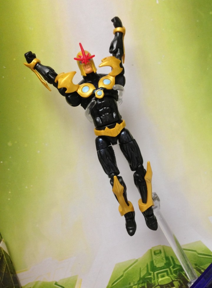 Wave 21 Marvel Universe Nova Figures Flying