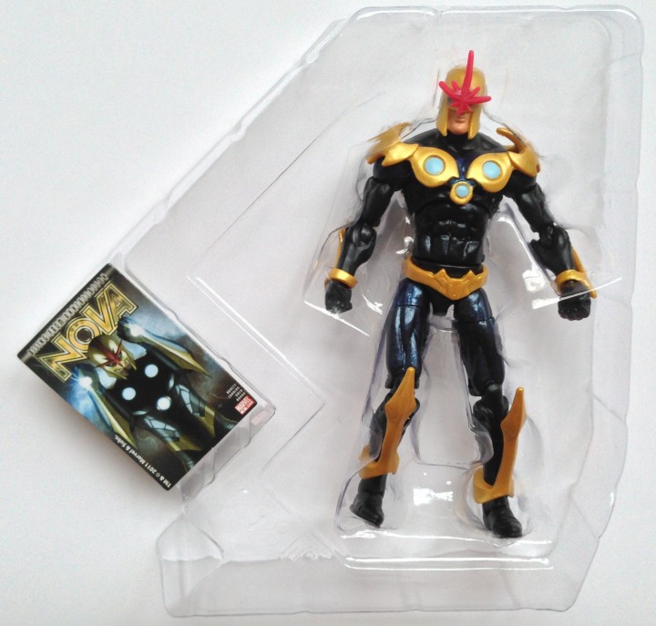 Nova Richard Rider Marvel Universe Action Figure in Bubble