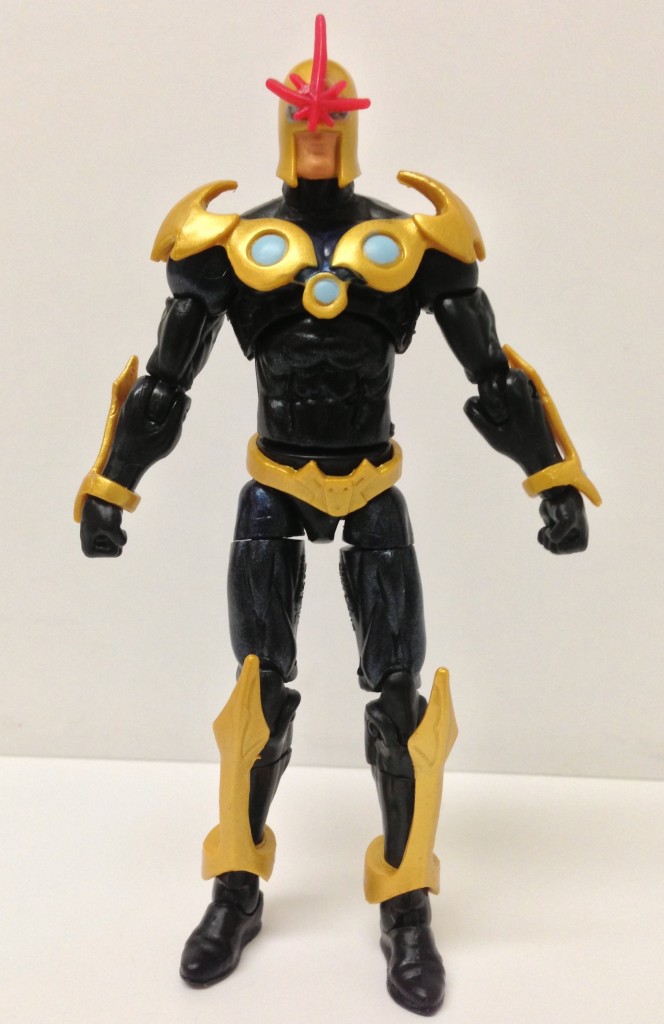 Front of Marvel Universe Wave 21 Nova Action Figure