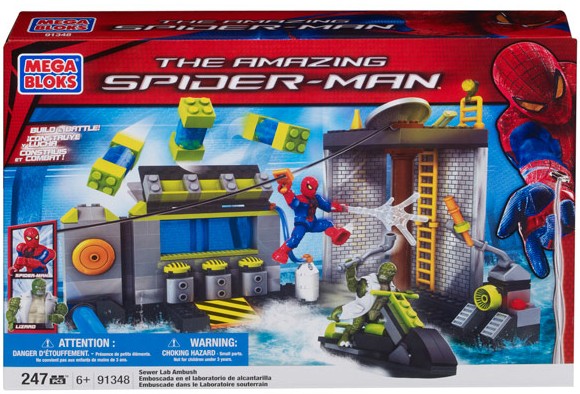 Amazing Spider-Man Mega Bloks Set 2012 MEGA Brands Marvel