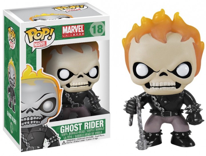 Funko POP Marvel Ghost Rider Vinyl Bobble Head Regular Version