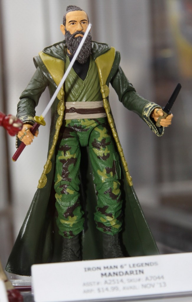 Hasbro SDCC 2013 Iron Man 3 Marvel Legends Mandarin Figure Close-Up