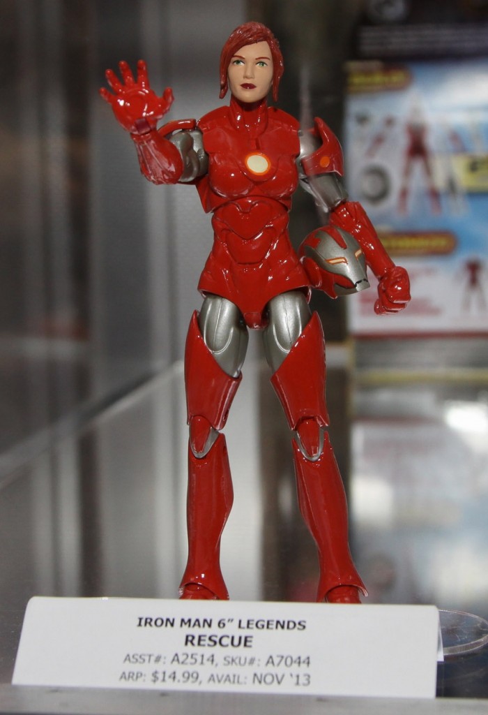 Iron Man Marvel Legends Series 3 Rescue Figure Pepper Potts SDCC 2013