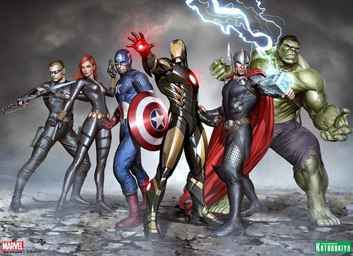 Kotobukiya ArtFX+ Marvel NOW Avengers Statues Concept Art