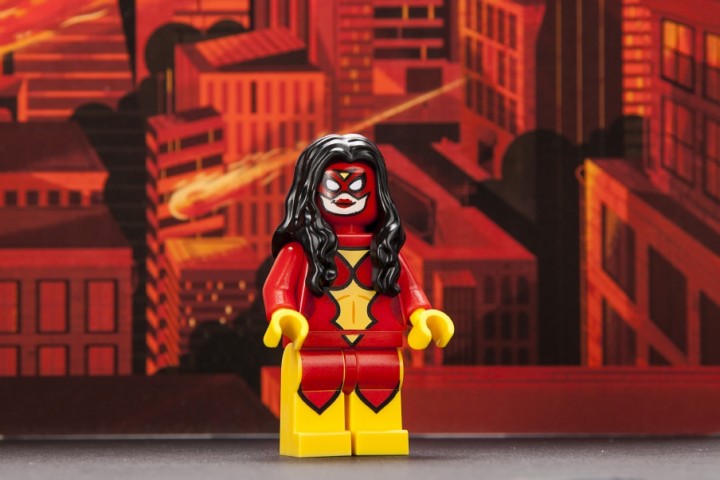 2013 SDCC Exclusive LEGO Spider-Woman Minifigure