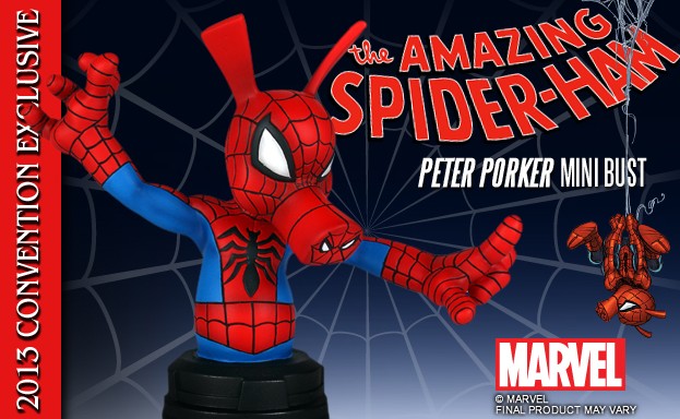 Gentle Giant Spider-Man Red & Blue Mini Bust Announced! - Marvel