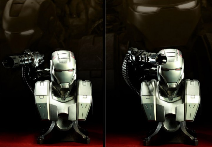 Sideshow Iron Man 2 War Machine Life Size Bust