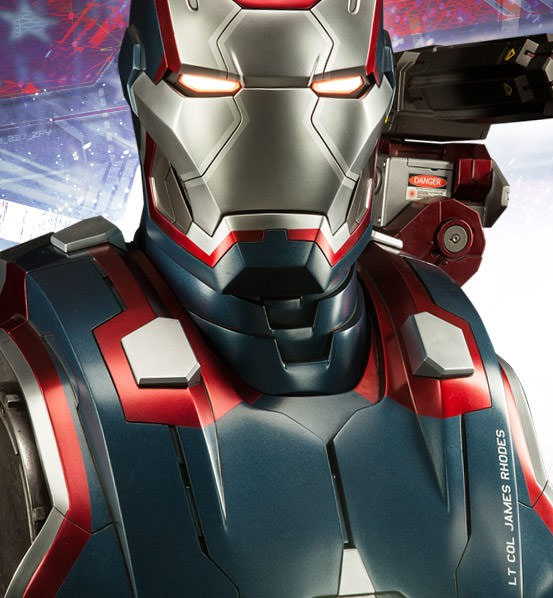 Sideshow Iron Patriot Life Sized Bust Preview Photo