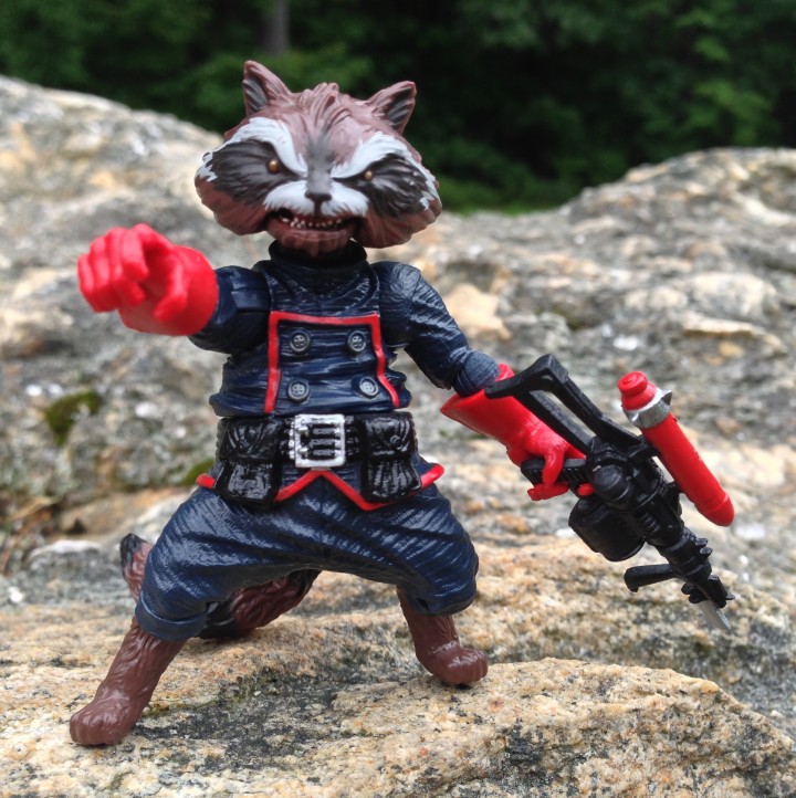 marvel legends rocket raccoon baf