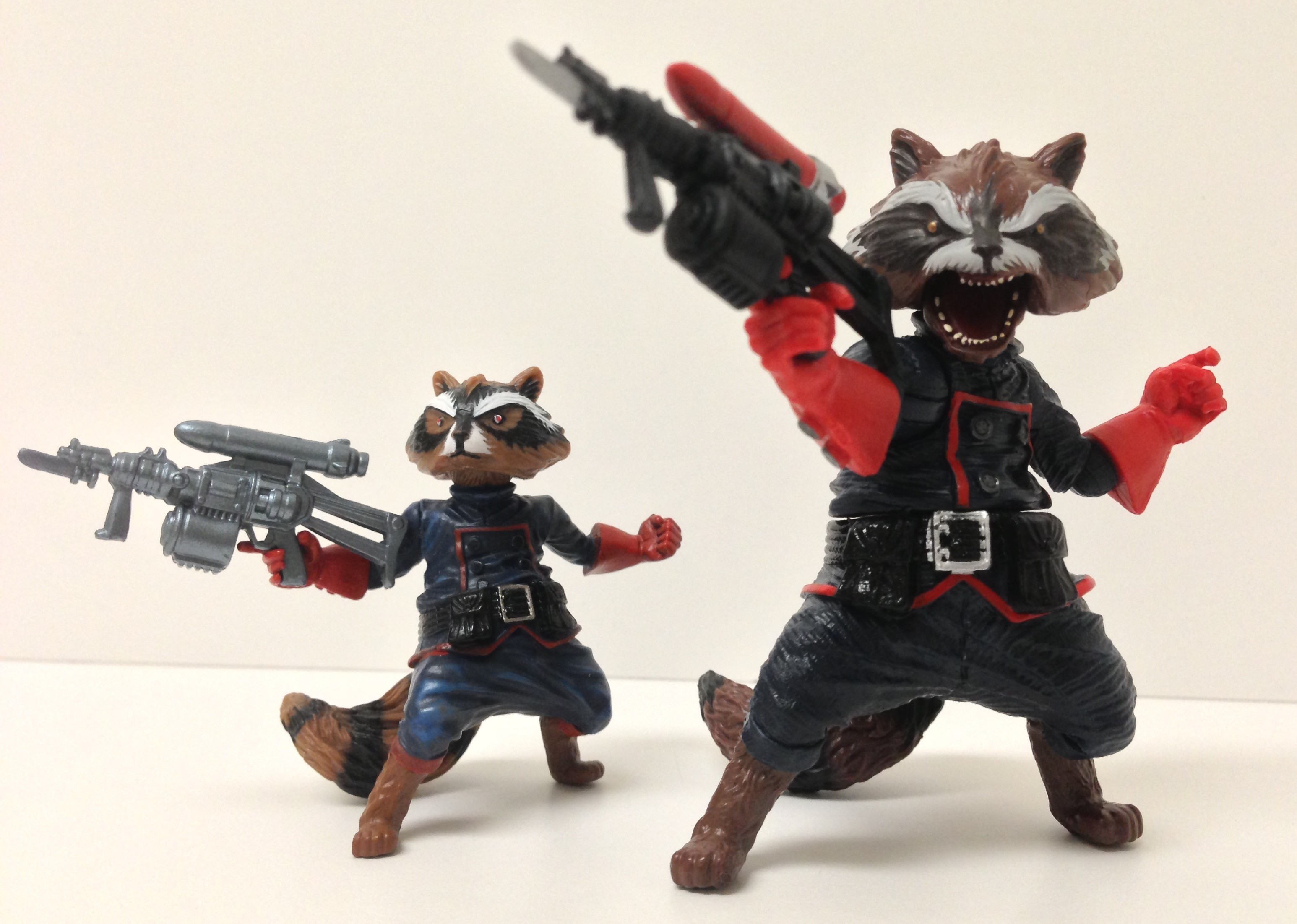 rocket raccoon stuffed toy