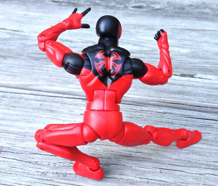 Marvel Legends 2013 Scarlet Spider Action Figure Back