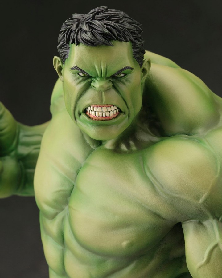 Avengers Now ArtFX Hulk Kotobukiya Statue Close-Up