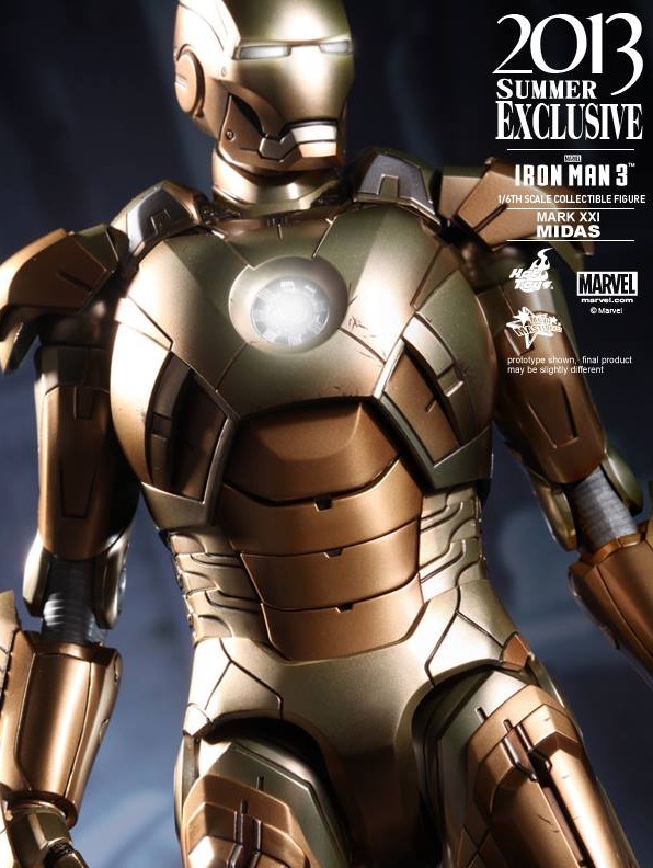 Hot Toys Iron Man 3 Midas Mark XXXI Armor Limited Exclusive Figure