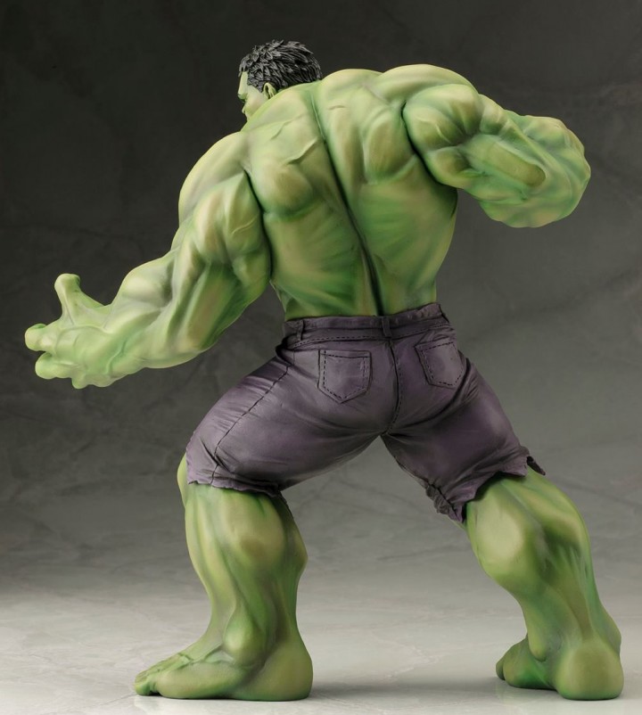 Hulk ARTFX Statue Marvel Now Avengers Kotobukiya Back