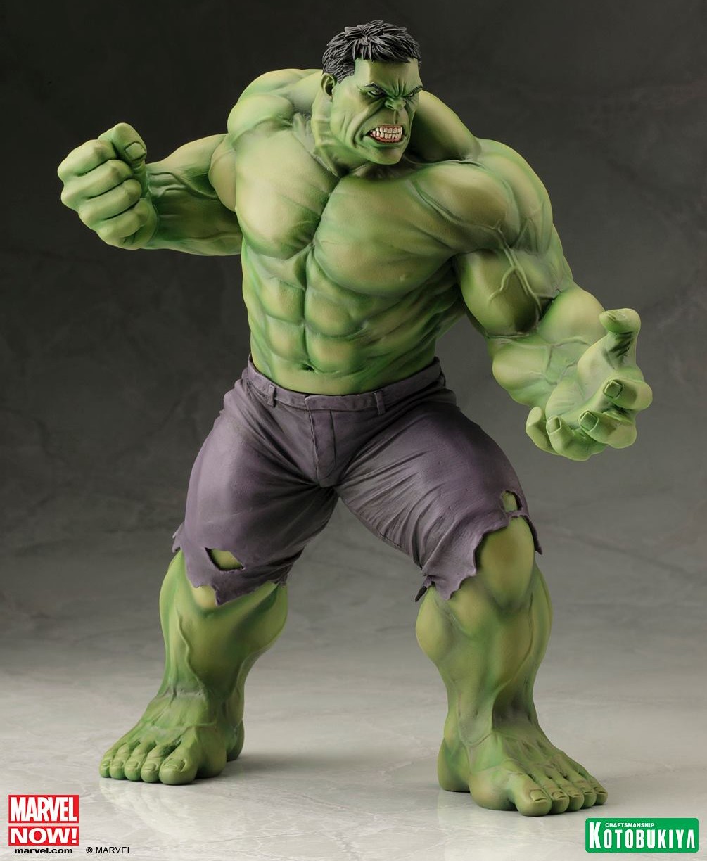 Kotobukiya Hulk Avengers Now ARTFX+ Statue Coming in March 2014! - Marvel  Toy News