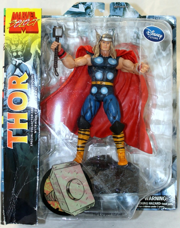 Marvel Select Classic Thor Figure Disney Store Exclusive