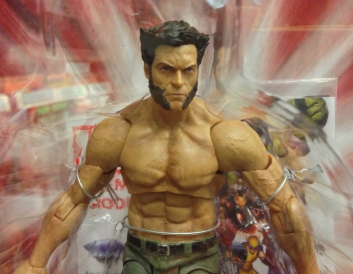 Diamond Select The Wolverine Action Figure Close-Up