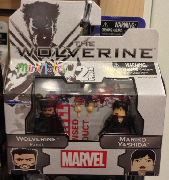 Marvel Minimates Wave 52 Mariko Yashida Wolverine Suit Figures