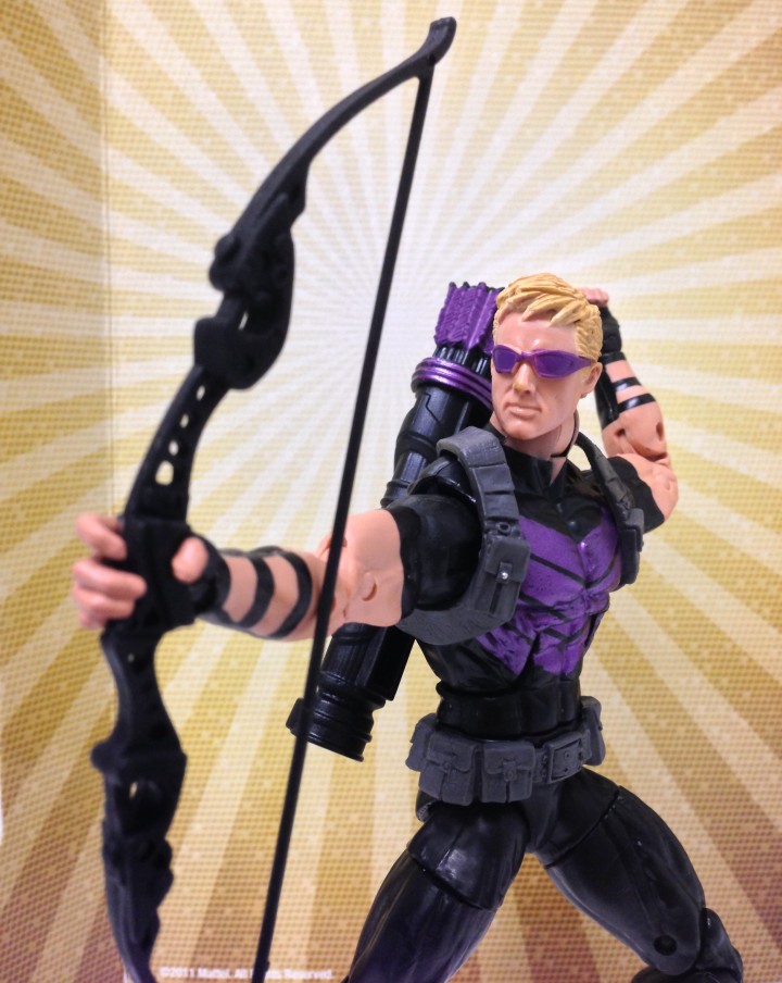 Marvel Legends Hawkeye Modern Action Figure Hasbro 2013