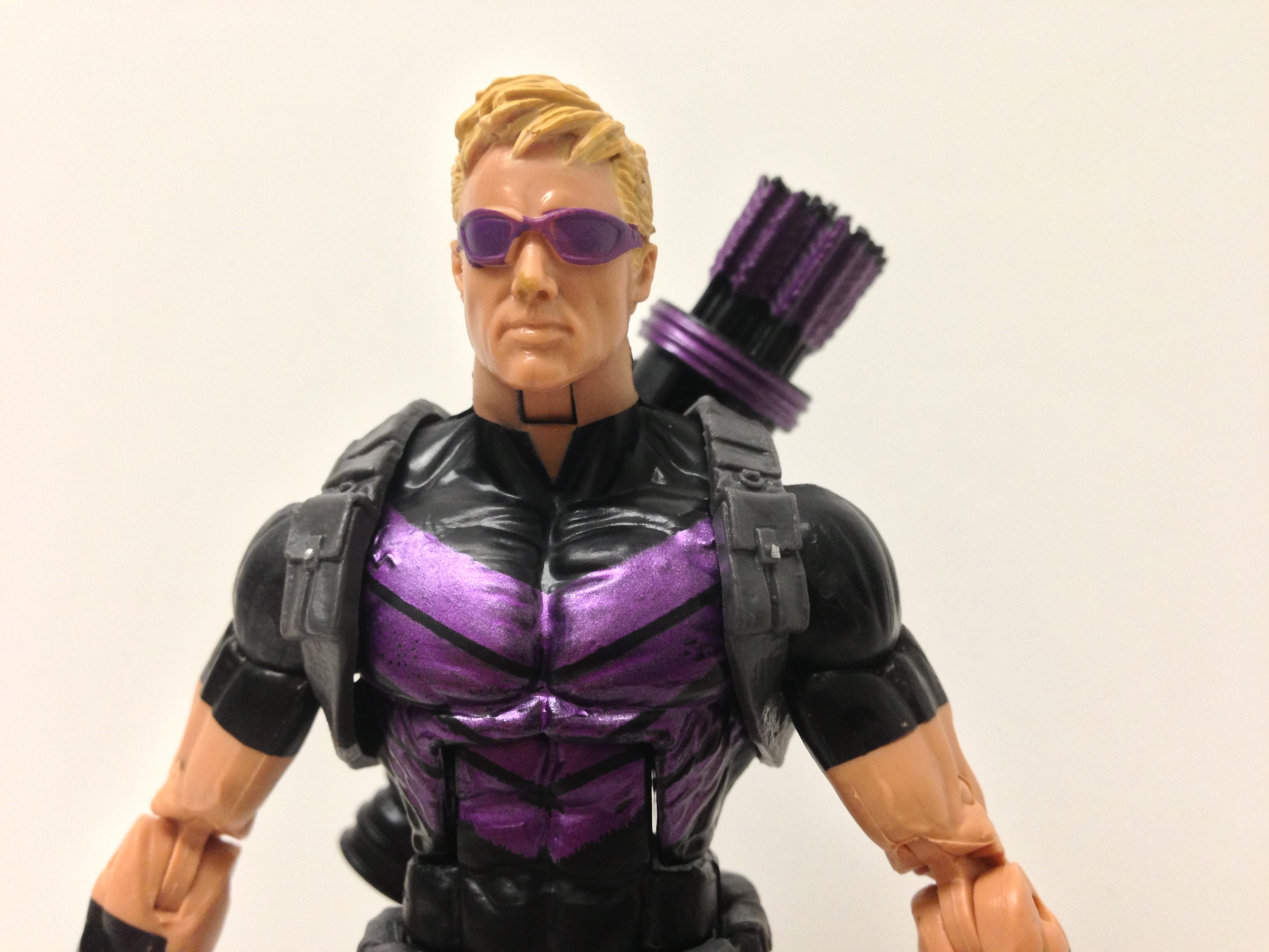 Marvel Legends Hawkeye Head Prototype 