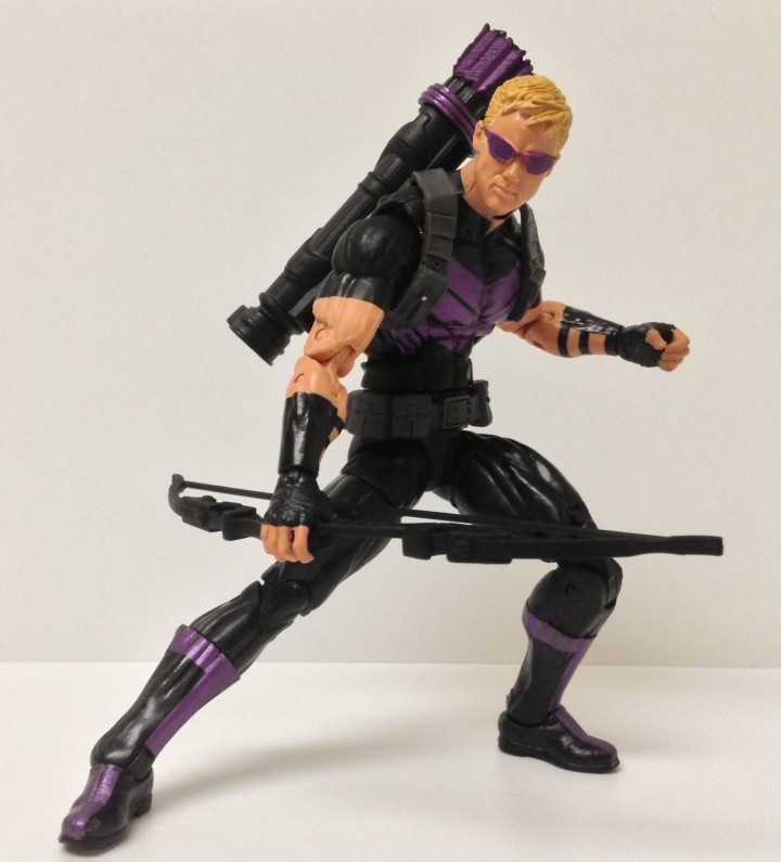 Hawkeye Marvel Legends 2013 Figure with Bow and Quiver