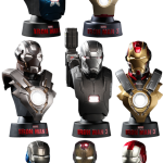 Hot Toys Iron Man 3 Busts Deluxe Set Up for Order!