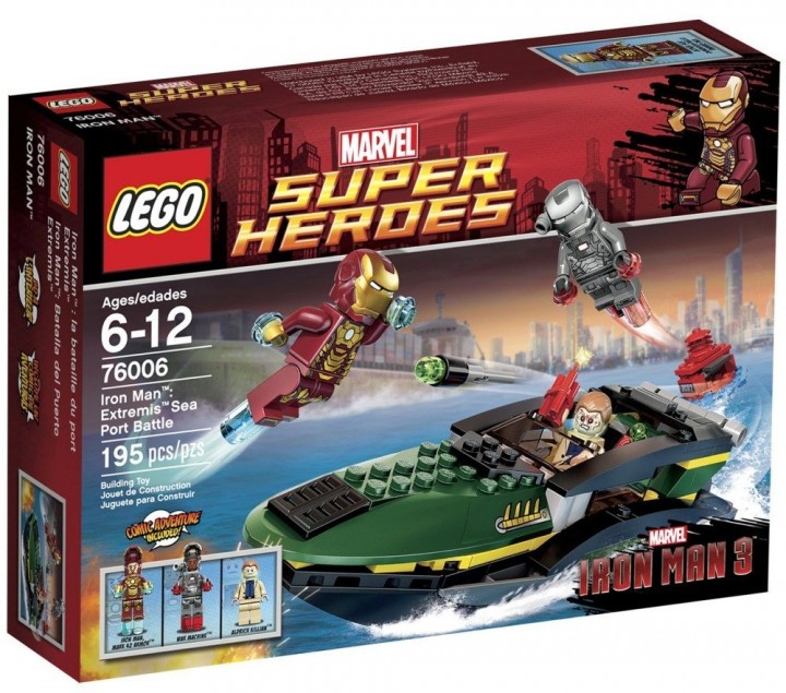 LEGO Extremis Sea Port Battle Set with War Machine Minifigure