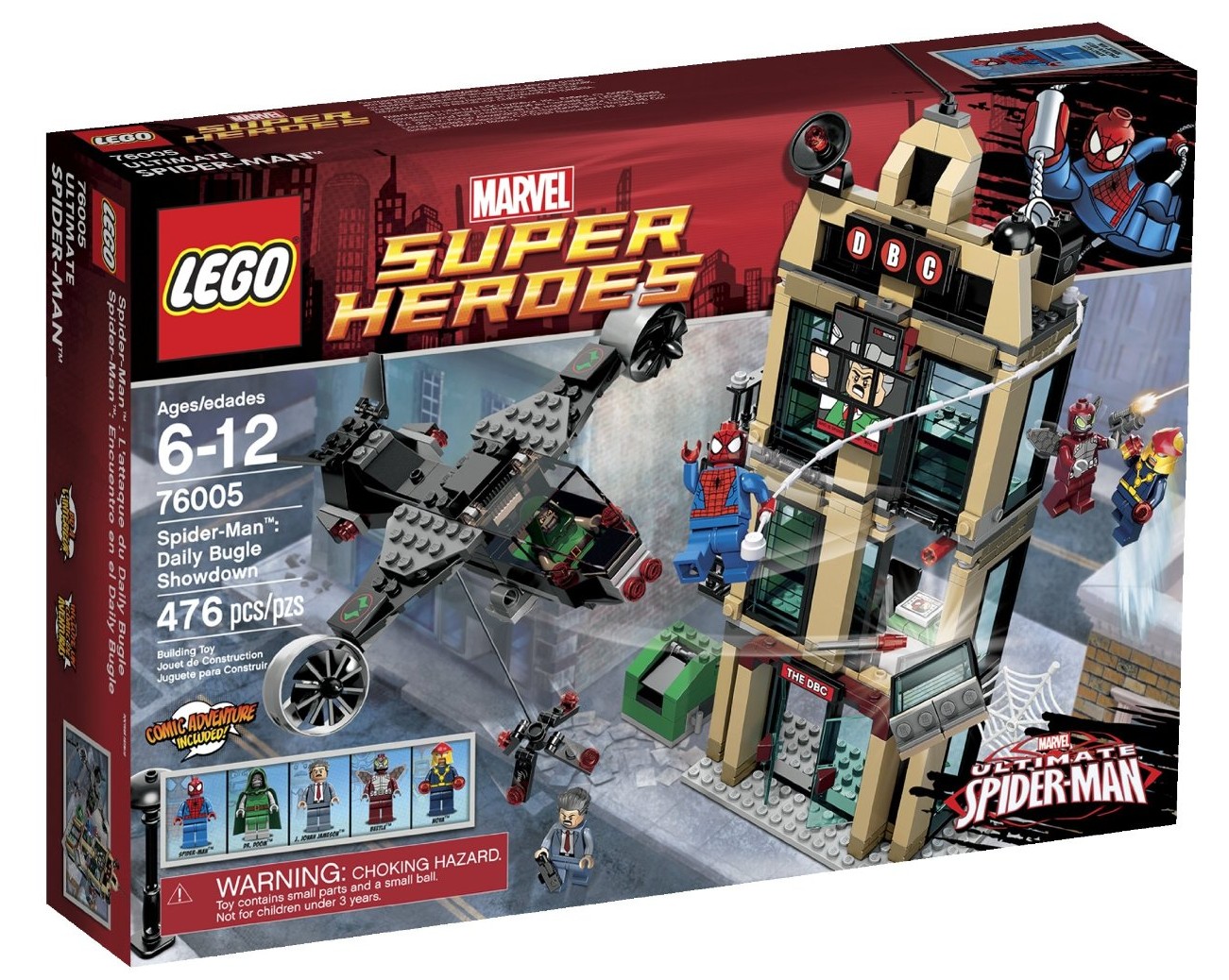 iron spider lego set