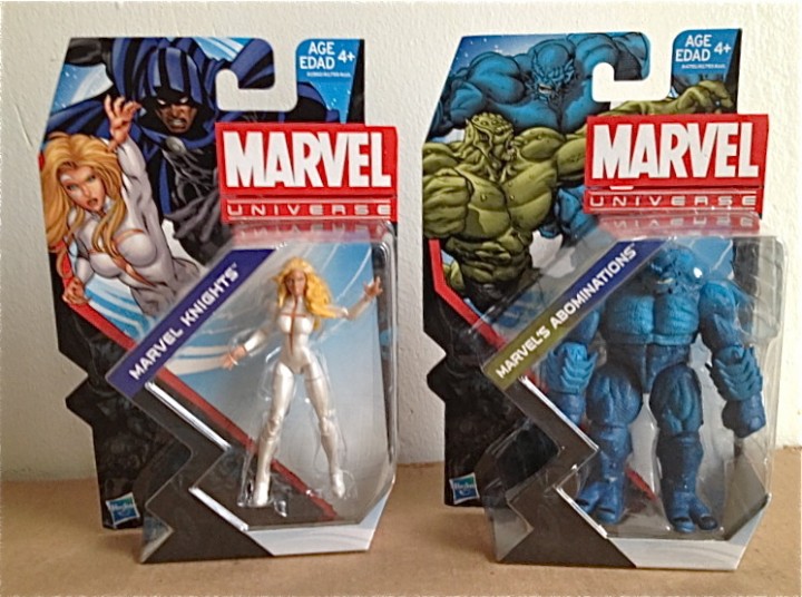 Marvel Universe Wave 23 Dagger and A-Bomb Variant Figures