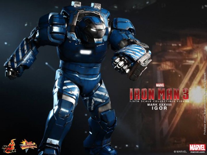Hot Toys Igor Iron Man Mark XXXVIII MMS 215 Figure
