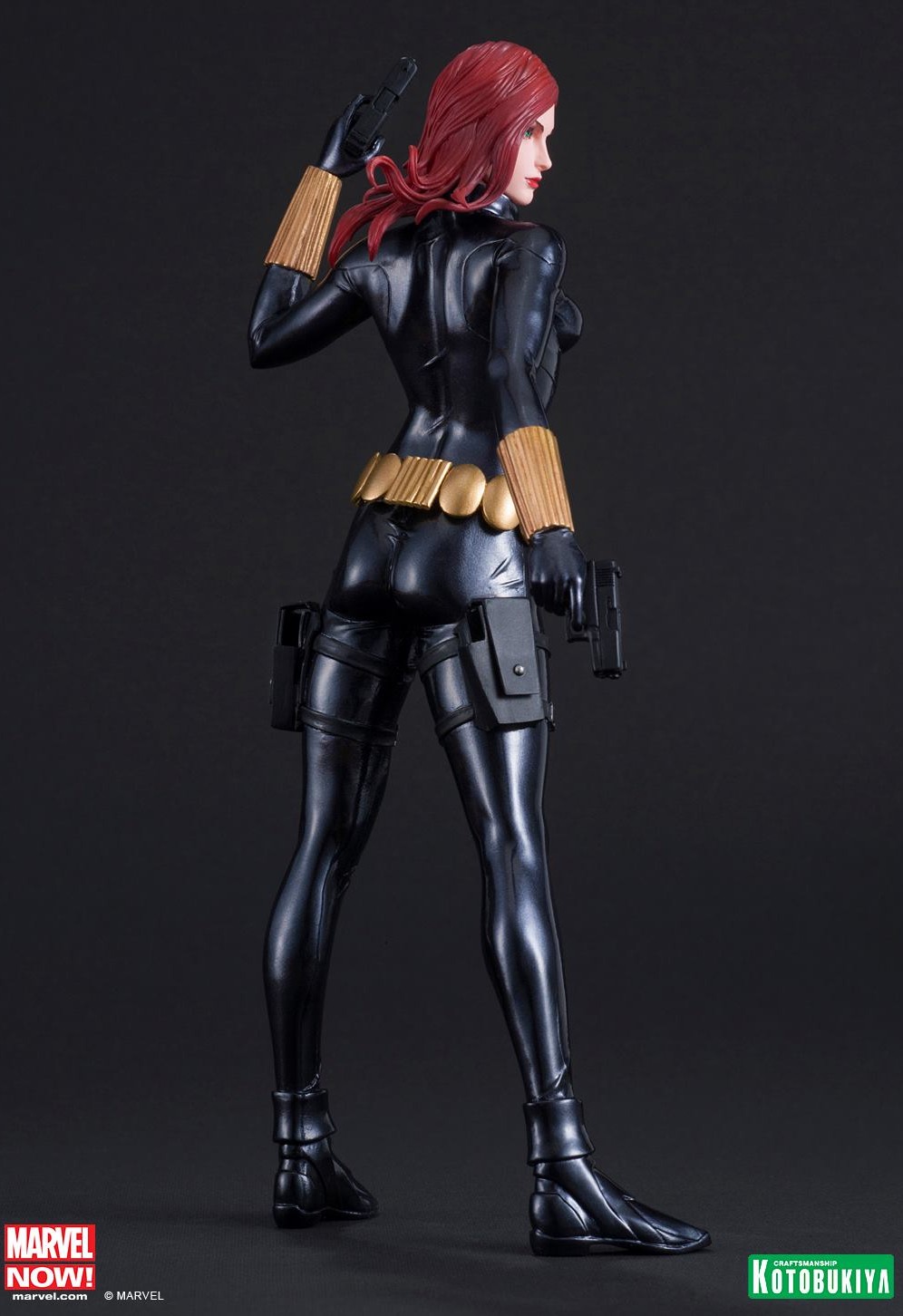 Kotobukiya-Marvel-Now-Avengers-Black-Widow-ArtFX+-Statue-Back-e1380913559272