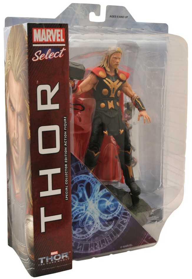 Marvel Select Thor The Dark World Thor Figure Packaged