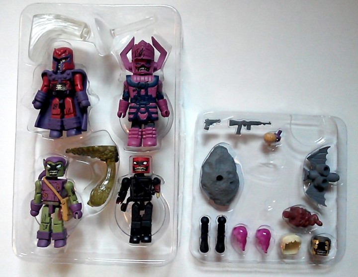 Marvel Zombies Villains Minimates Figures in Packaging Tray