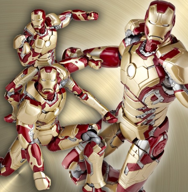 Revoltech Iron Man Mark 42 Figure 