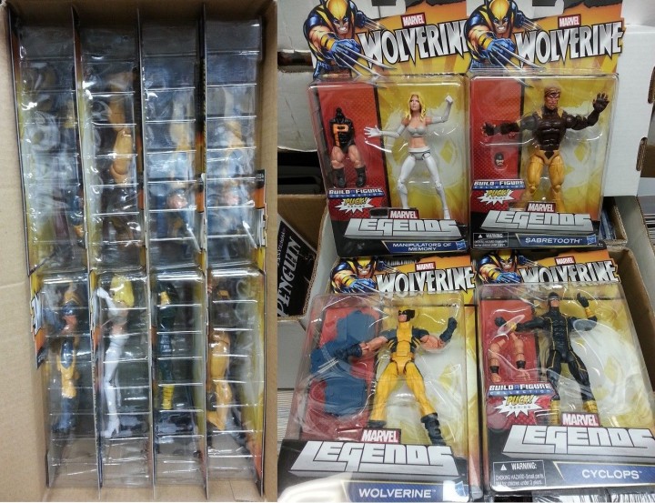 Wolverine Legends Case Emma Frost Cyclops Sabertooth