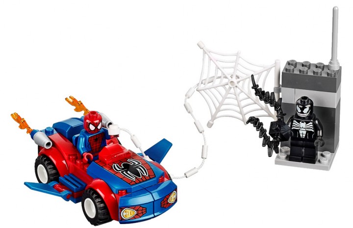 10665 LEGO Marvel 2014 Spider-Man Spider-Car Pursuit Set with Venom Minifigure