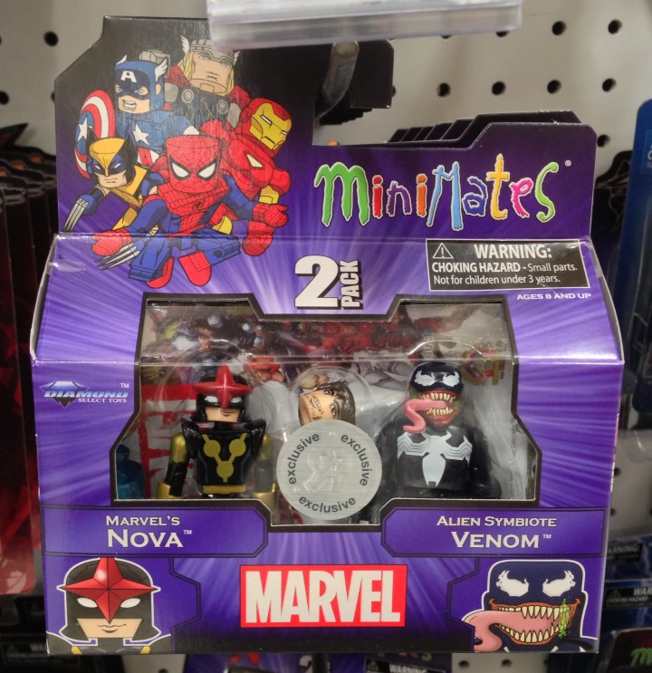 Minimates Alien Venom & Nova Marvel Toys R Us Two-Pack