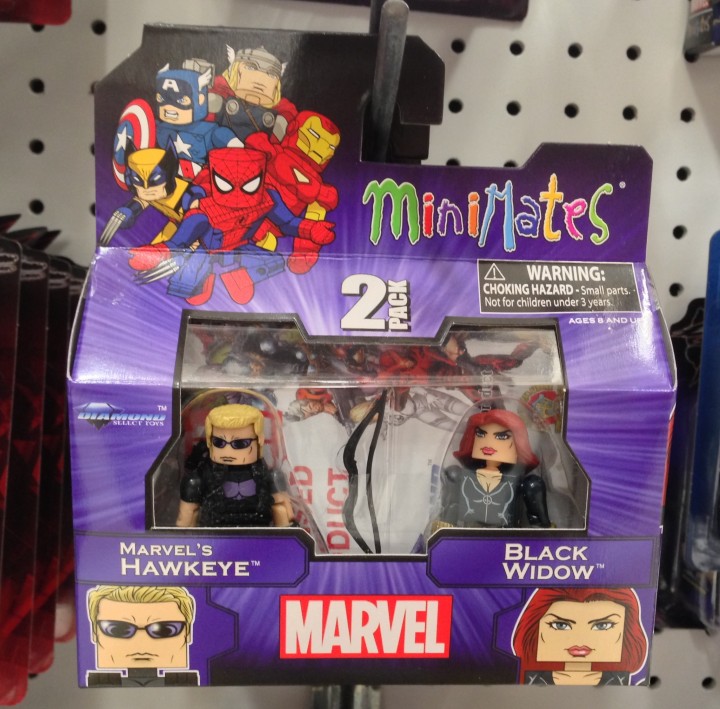 Marvel Minimates Hawkeye & Black Widow Series 17 Toys R Us