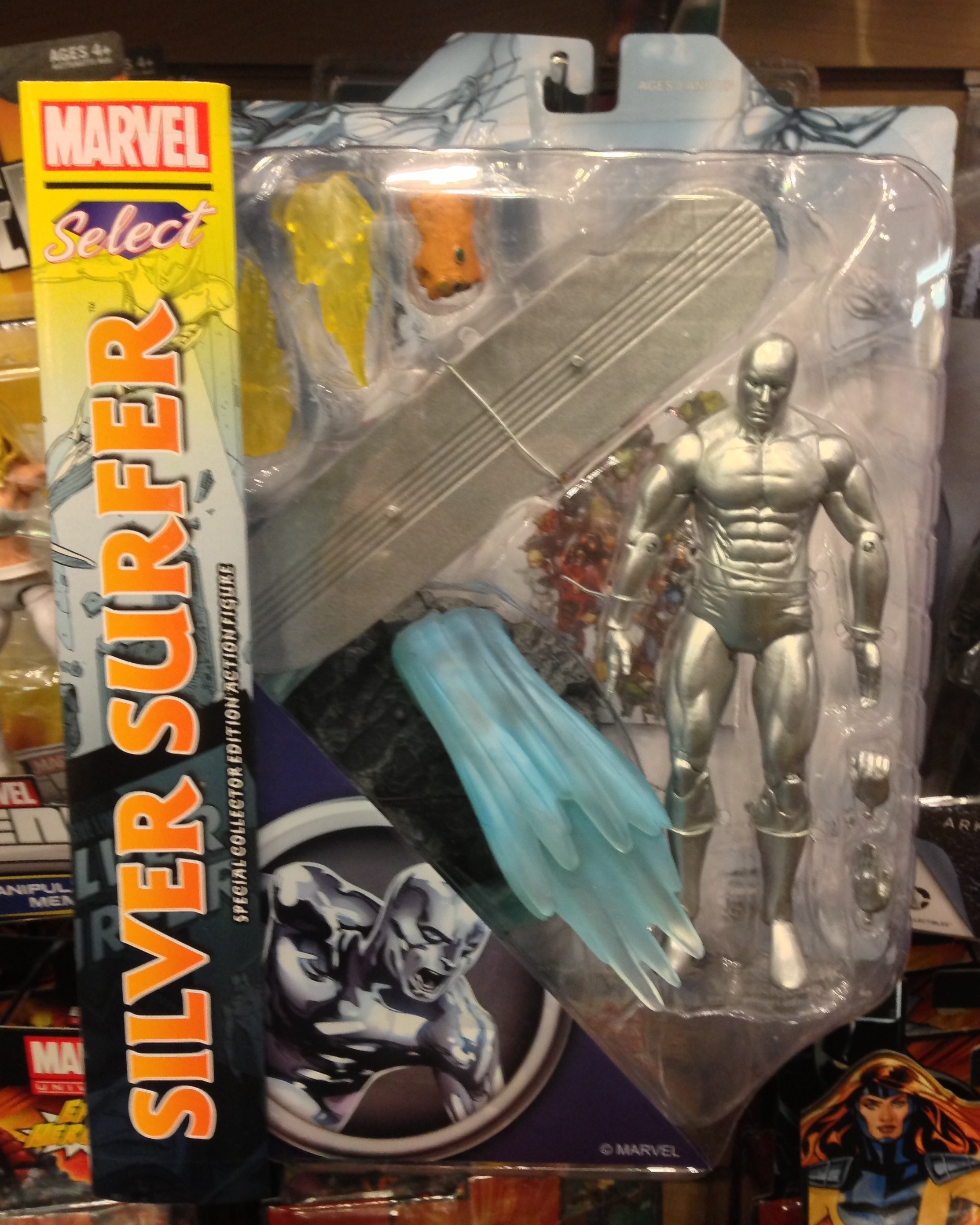 Minifigure Marvel Silver Surfer 