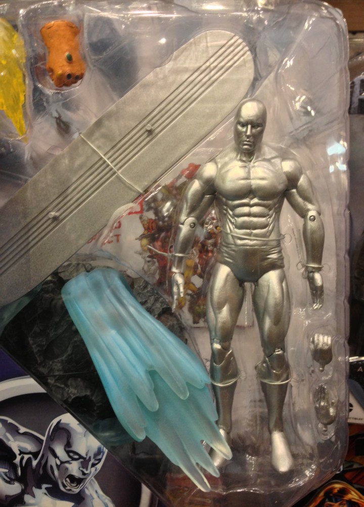 Marvel Select Silver Surfer Action Figure Close-Up